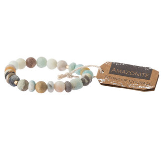 Scout Stone Stacking Bracelet Amazonite