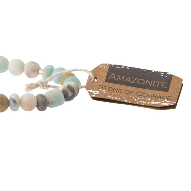 Scout Stone Stacking Bracelet Amazonite