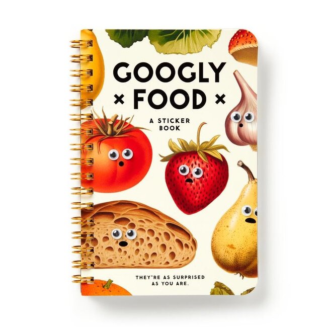 Googly Food Sticker Book