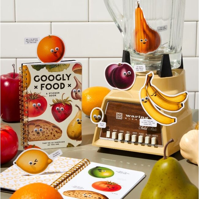 Googly Food Sticker Book