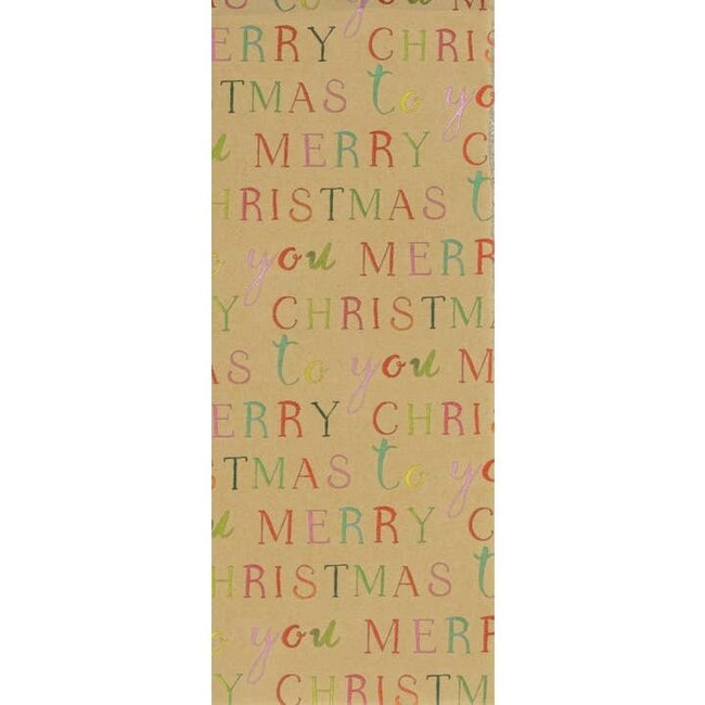 Tissue Exquisite Merry Christmas Gold