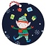 Multipack Tag (6) Santa's Elf
