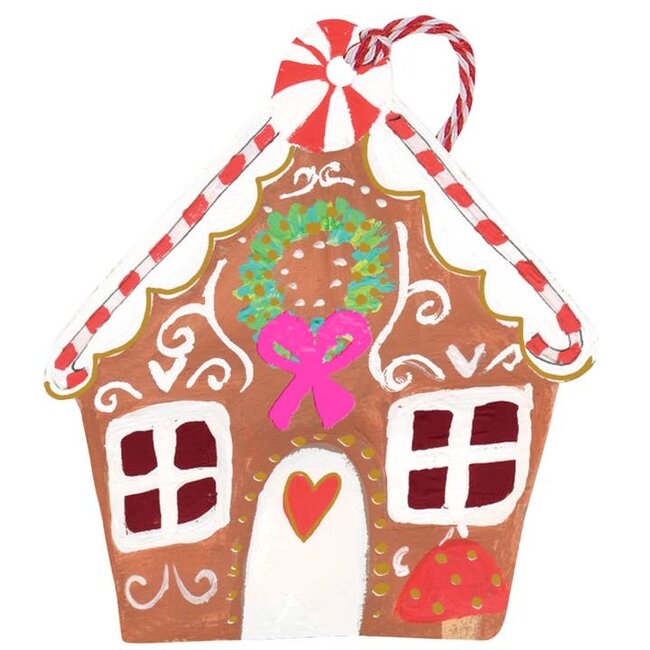 Multipack Tag (6) Gingerbread House
