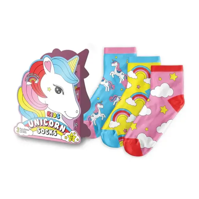 Main and Local Kids Unicorn Socks