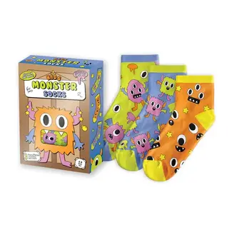 Main and Local Kids Monsters Socks