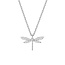 Shirleybird Necklace -Dragonfly CZ (more colours)