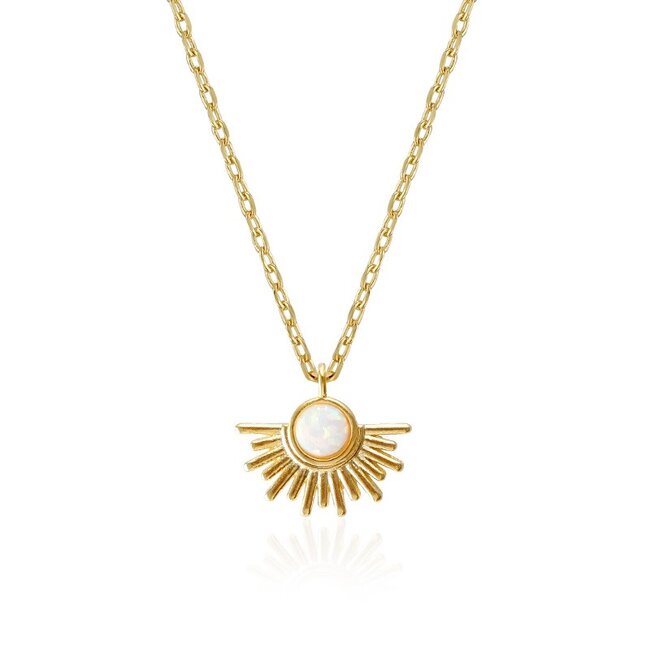 Shirleybird Necklace -Opalite Midcentury (more colours)