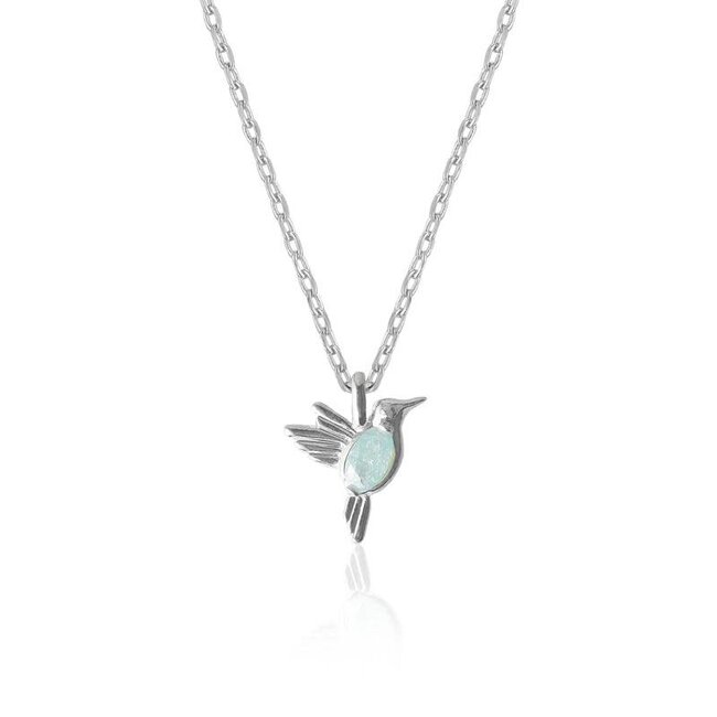 Shirleybird Necklace -Bird with Blue Tummy (more colours)