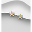 Sterling Gold Plated/ Sterling Starfish Studs