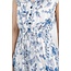 Amanda- Vintage Blue Floral Print dress