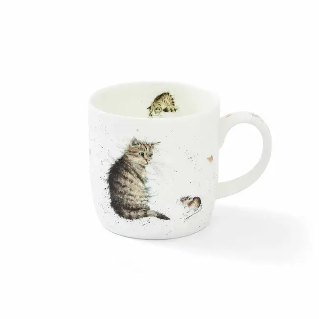 WRENDALE Wrendale Mug - Cat & Mouse - 11oz.