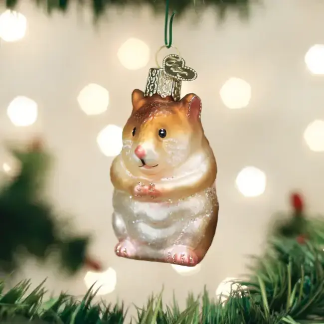 Christmas Ornament - Hamster