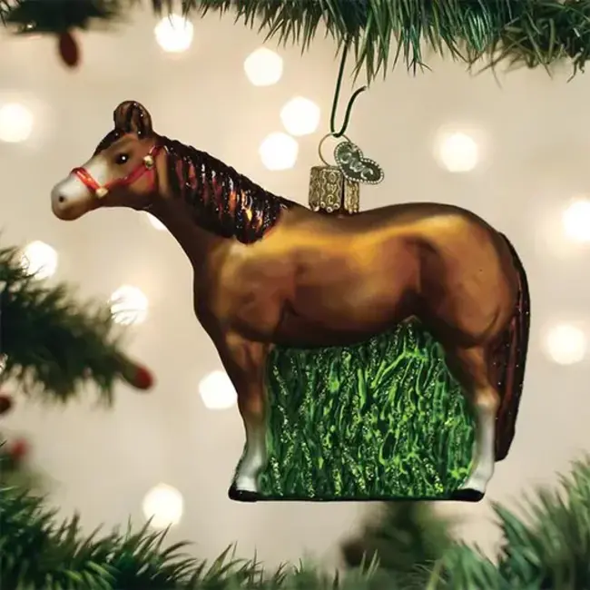 Christmas Ornament - Quarter Horse