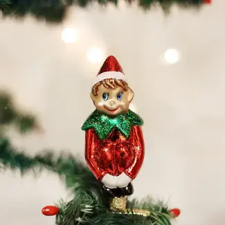 Christmas Ornament - Pixie with Clip