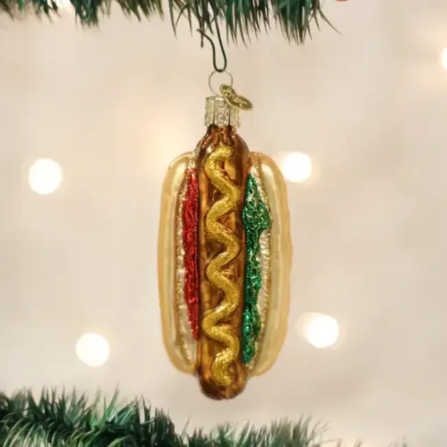 Christmas Ornament - Hot Dog
