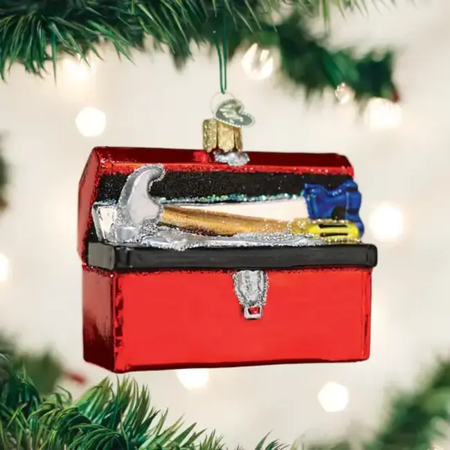 Christmas Ornament - Tool Box