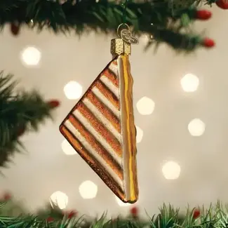 Christmas Ornament - Grilled Cheese Sandwich