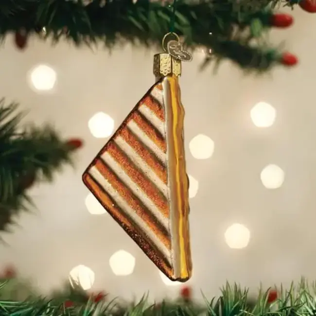 Christmas Ornament - Grilled Cheese Sandwich