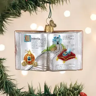 Christmas Ornament - Cinderella Book