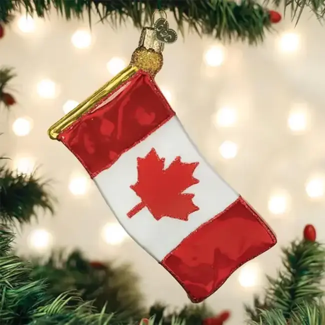 Christmas Ornament - Canadian Flag
