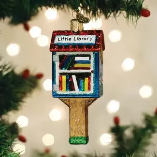Christmas Ornament - Little Library