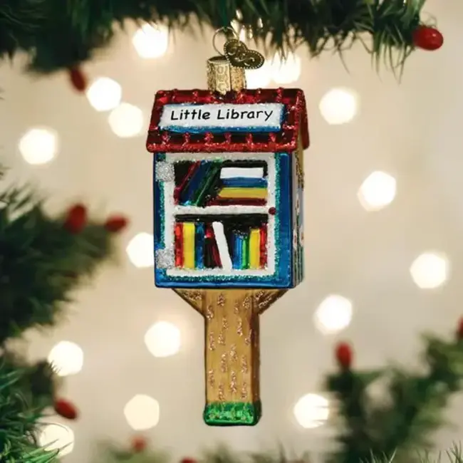 Christmas Ornament - Little Library