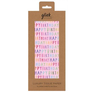 Tissue - Ps Happy Birthday Pink