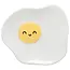 Danica Imports Funny Foods Shaped Dish - Egg