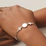 Silk Purse, Sow's Ear Silver Art Deco Freshwater Pearl Chain Bracelet