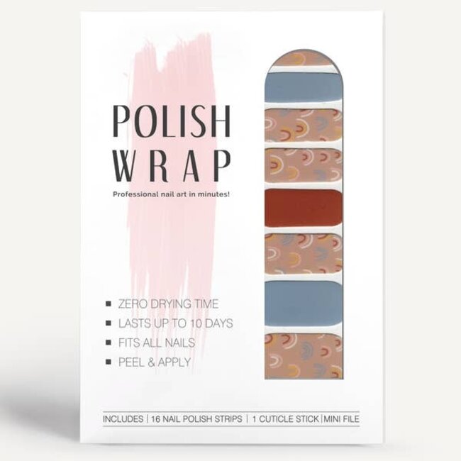 Polish Wrap Nail Polish Strips - Over the Rainbow