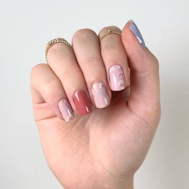 Polish Wrap Nail Polish Strips - Over the Rainbow