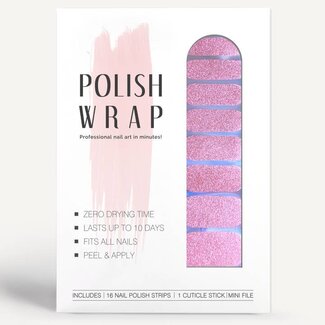 Polish Wrap Nail Polish Strips - Princess Glitter