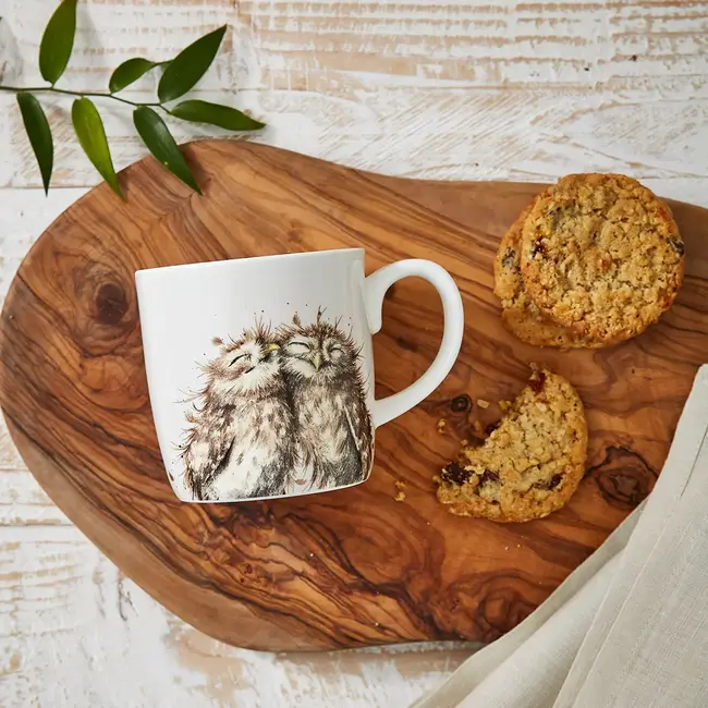 Wrendale Wrendale - Birds of a Feather - Owl Mug - 14oz