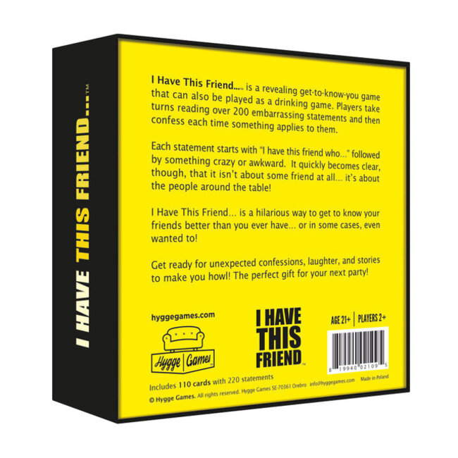Game - I Have This Friend