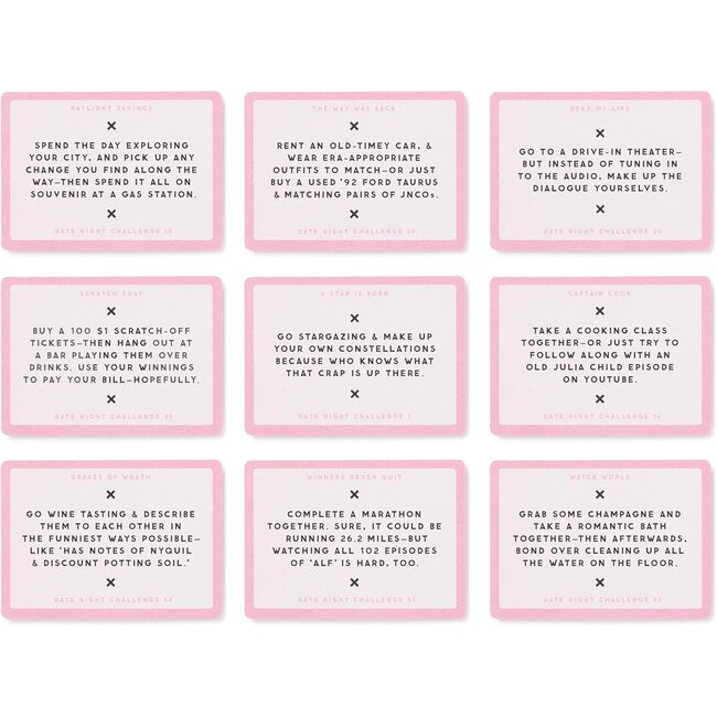 Date Night Challenges