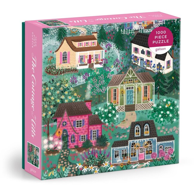 Galison/mudpuppy The Cottage Hills – 1000 Piece Joy Laforme Jigsaw Puzzle