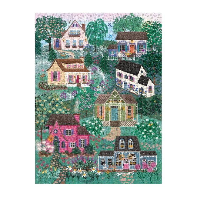 Galison/mudpuppy The Cottage Hills – 1000 Piece Joy Laforme Jigsaw Puzzle