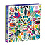 Galison/mudpuppy Kaleido-Beetles 500 Piece Family Puzzle