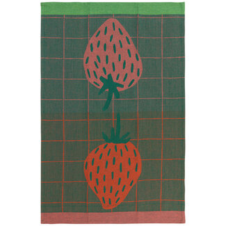 Berry Sweet Jacquard Dishtowel