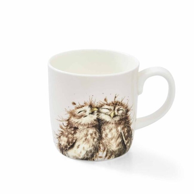 Wrendale Wrendale - Birds of a Feather - Owl Mug - 14oz