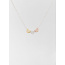 Shirleybird Multi Heart CZ Necklace (more colours)