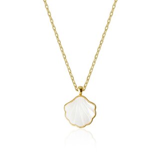 Shirleybird Mother of Pearl Shell Necklace (more colours)