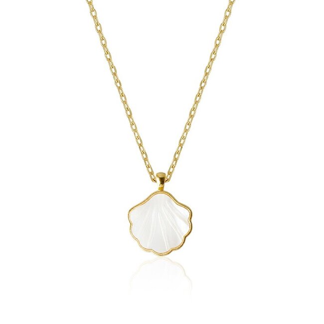Shirleybird Mother of Pearl Shell Necklace (more colours)