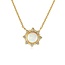 Shirleybird Opal With Cubic Zirconia Mandella Necklace (more colours)