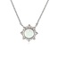 Shirleybird Opal With Cubic Zirconia Mandella Necklace (more colours)