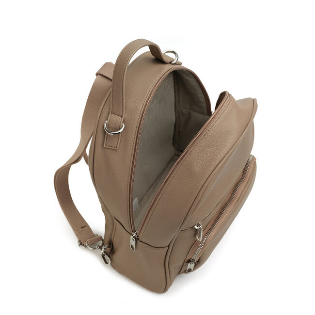 CoLab Amelia 3-in-1 Convertible Backpack in Taupe