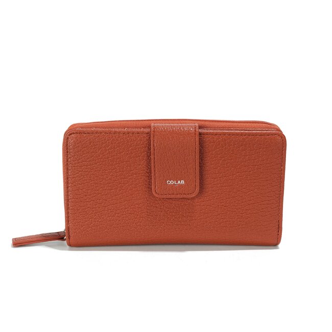 CoLab Reau Large Wallet in Cinnamon