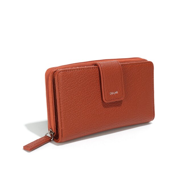 CoLab Reau Large Wallet in Cinnamon