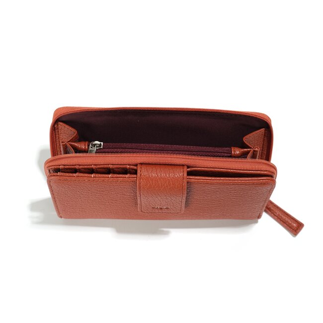CoLab Reau Large Wallet in Cinnamon