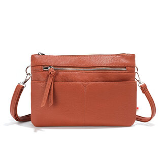 CoLab Sarah Crossbody/Clutch in Cinnamon